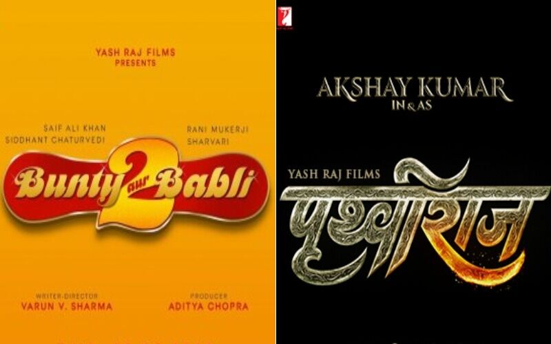 Theatres In Maharashtra Set To Reopen; Yash Raj Films Announces Release Dates Of Bunty Aur Babli 2, Prithviraj, Jayeshbhai Jordaar And Shamshera