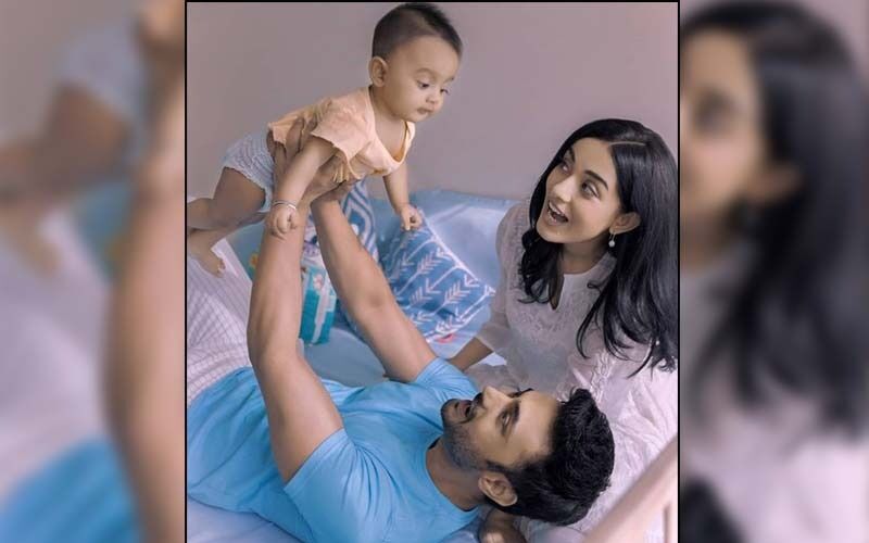 Amrita Rao Celebrates One Year As Parents With Hubby RJ Anmol; Shares A Candid Family PIC On Son Veer’s First Birthday