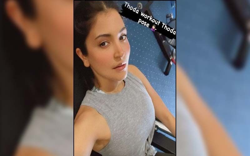 Anushka Sharma’s GYM Selfie Breaks The Internet; Actress Says, ‘Thoda Workout Thoda Pose', Munches On Chips Post Workout-See PICS