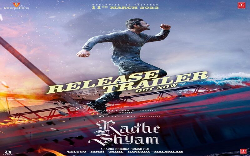Radhe Shyam Trailer OUT: Prabhas As 'Palmist' Vikramaditya Will Leave You Wanting For More, Amitabh Bachchan Lends His Voice As Sutradhar -WATCH VIDEO
