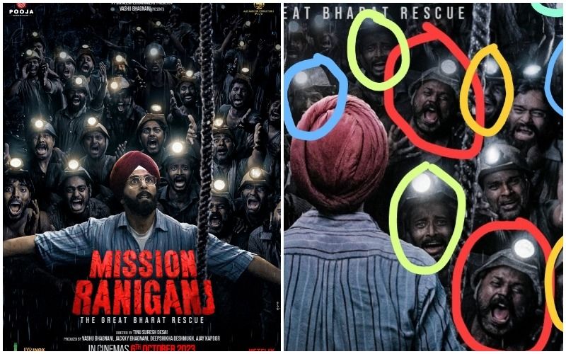 Akshay Kumar Gets BRUTALLY TROLLED For Mission Raniganj Posters; Netizens Point Out 'Repeated Faces', Call It A Work Of 'Cut Copy Paste'