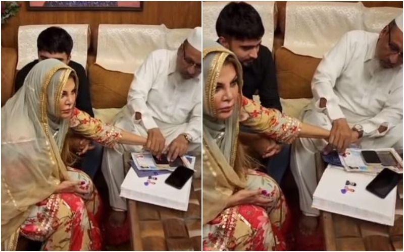 Rakhi Sawant-Adil Khan's Muslim Marriage Certificate Shows 'Fatima' As Her Name; Actress Shares Video Of Maulana Making Her Sign The Nikah Nama - WATCH
