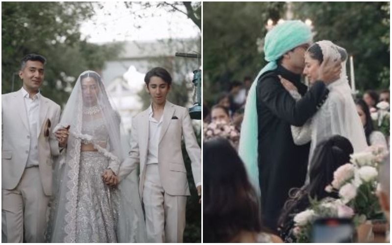 Mahira Khan Gets Married To Beau Salim Karim! Actress' Son Azlan Walks Her Down The Aisle In This Viral Video From Their Intimate Wedding - WATCH