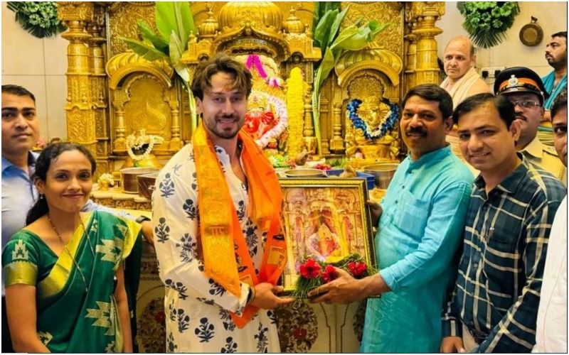 Ganapath Star Tiger Shroff Seeks Blessings At Mumbai's Siddhivinayak Temple After Release of His Film With Kriti Sanon, Amitabh Bachchan