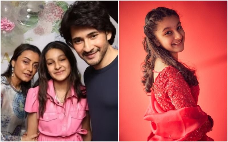 WHAT! Mahesh Babu's Daughter Sitara's Stunning Crystal Red Lehenga Costs A WHOPPING Rs 2.10 Lakhs - DEETS INSIDE