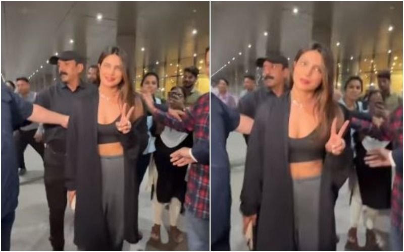 Priyanka Chopra Arrives At Mumbai Airport Ahead of 2023 Mami Festival, Bollywood’s ‘Desi Girl’ Greets Media With Grace – WATCH