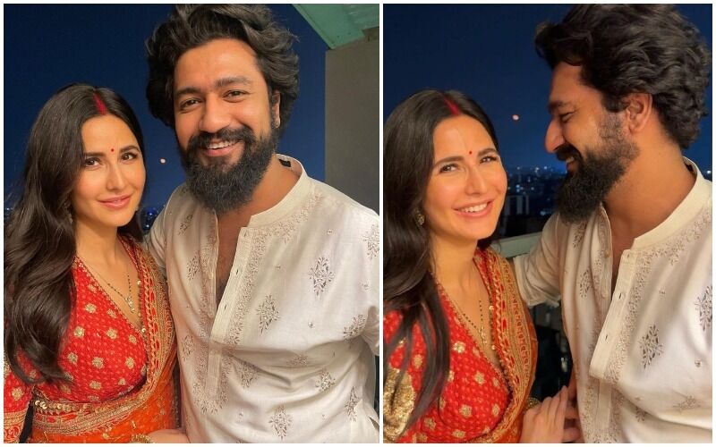 Katrina Kaif-Vicky Kaushal Celebrate Their Second Karwa Chauth Together; Actress Shares Lovey-Dovey Photos With Her Hubby