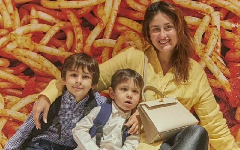 Kareena Kapoor Khan Fulfils Mommy Duties As She ‘Eats Her Kids' Leftovers’; Actress Shares A Glimpse Of The Same