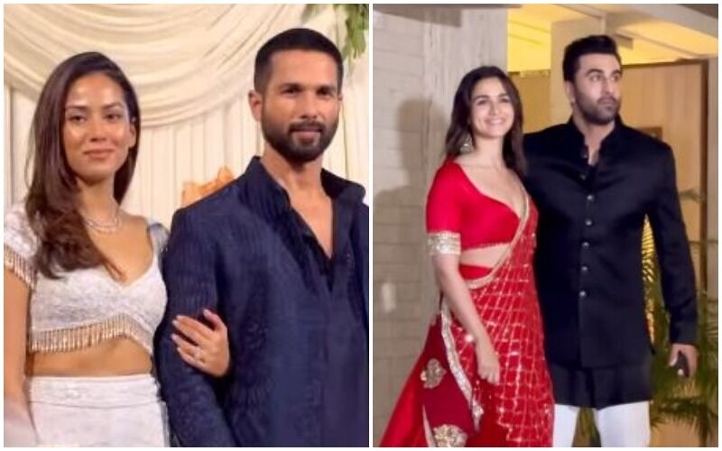 Bollywood's Diwali Party 2023: Ranbir Kapoor- Alia Bhatt, Shahid Kapoor-Mira Rajput And Other Celebs Slay In Their Traditional Outfits - WATCH