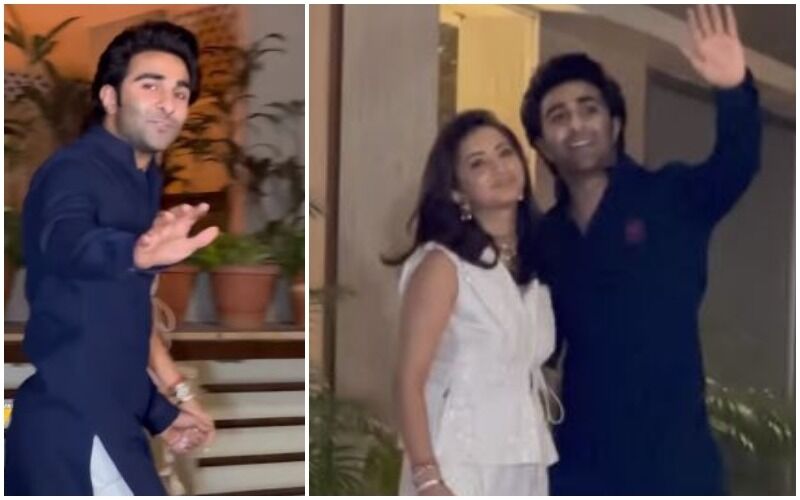 Aadar Jain Holds Hands With A Mystery Woman, After Breakup With Tara Sutaria; Makes Netizens Wonder If She Is His New Girlfriend - WATCH