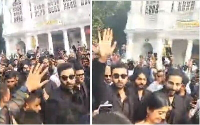 Animal Trailer Launch: Ranbir Kapoor, Rashmika Mandanna And Bobby Deol Mobbed By Fans Despite Tight Security And Barricades - VIDEO INSIDE