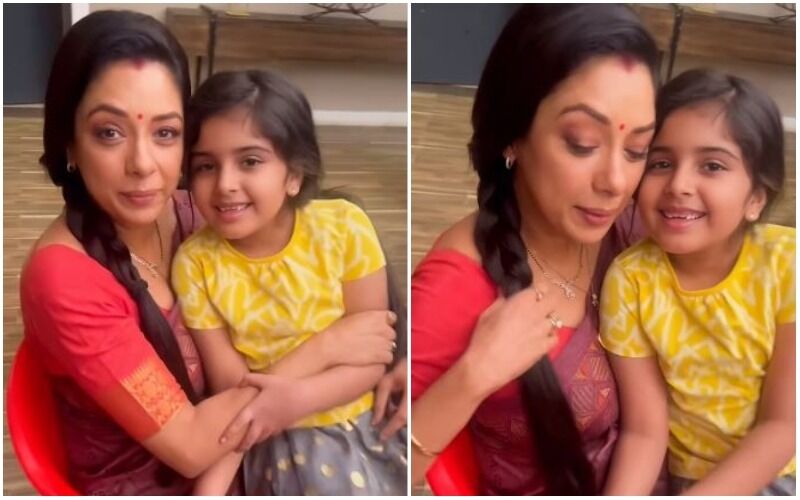 Anupamaa Star Rupali Ganguly’s Cute Off-Screen Moments With Her ‘Choti’ Is Being Loved By Fans- WATCH VIDEO