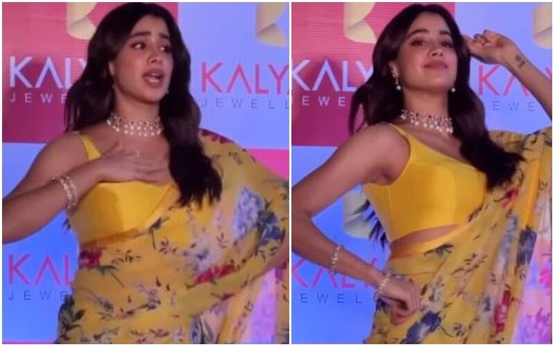 Janhvi Kapoor Grooves On 'Zingaat' Song At A Public Event, Netizens Are In Awe Of Her Dance Moves - WATCH