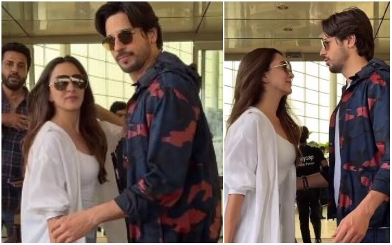 Kiara Advani-Sidharth Malhotra Are Off To A Romantic Vacation, Couple Spotted Holding Each Other’s Hands At Mumbai Airport – WATCH