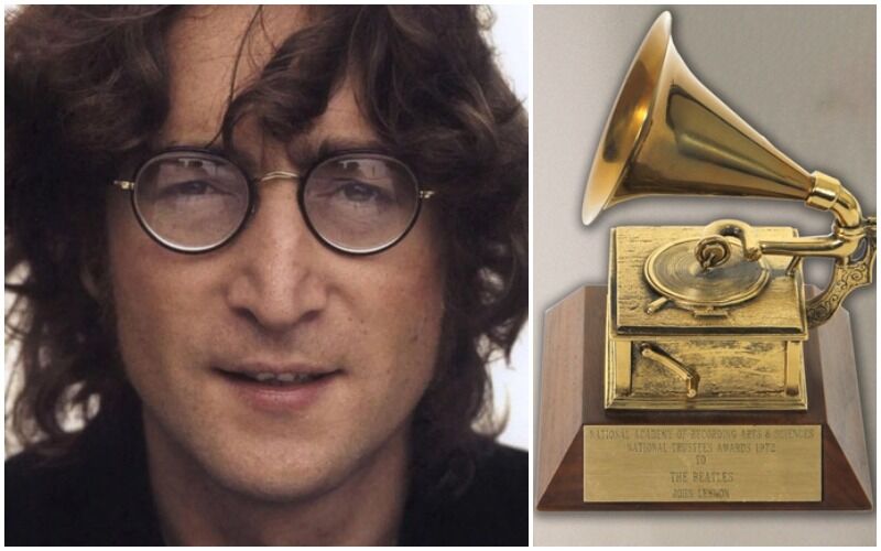 The Beatles Legend John Lennon's 'Unwanted' Grammy Award Goes For Sale In The Auction For A Staggering Rs 4.16 Crore