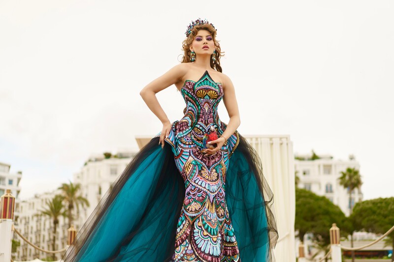breaking urvashi rautela s cannes film festival 2025 look is worth 155 86 million becomes the most expensive look in the history of met gala and cannes