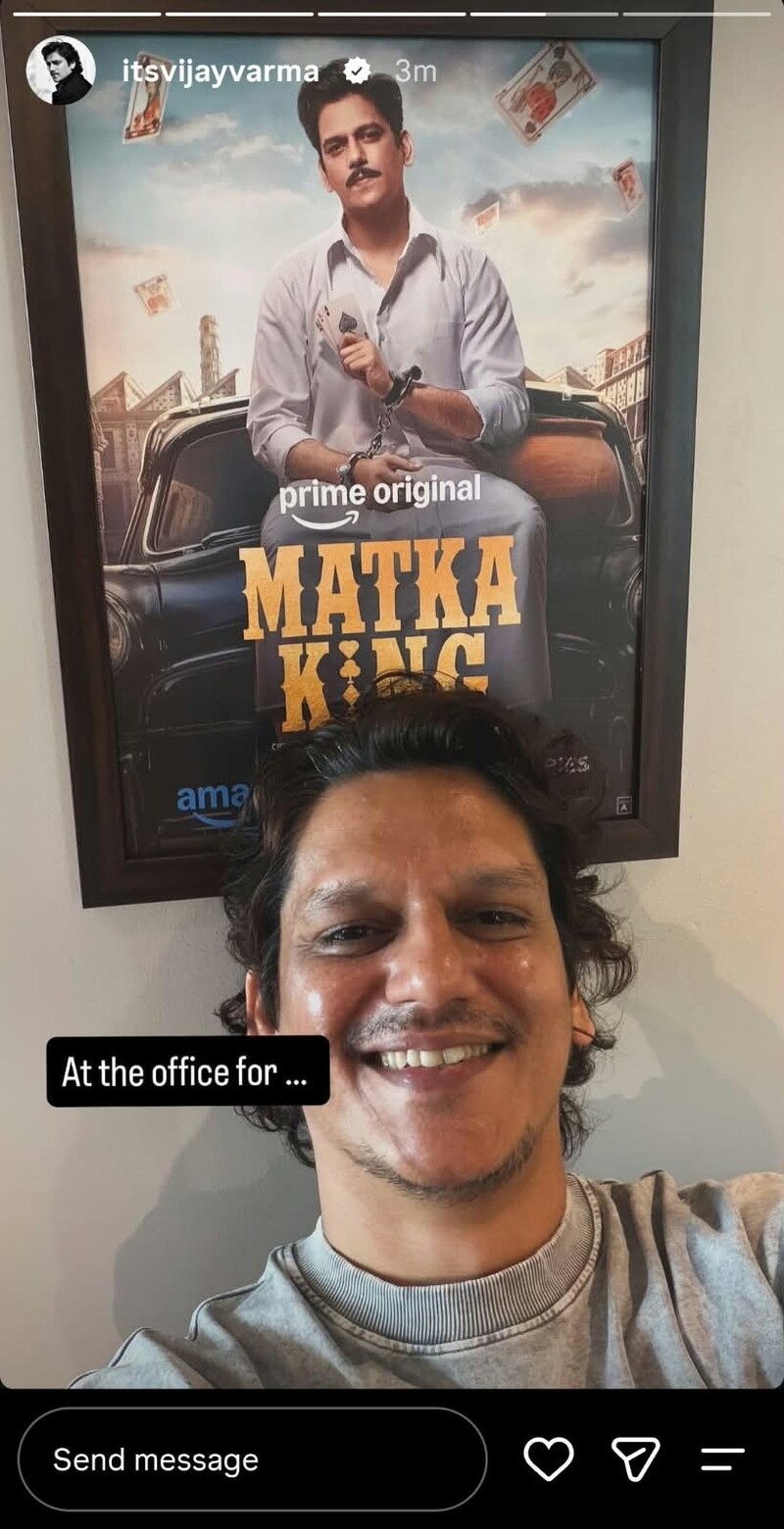 after massive success of first season vijay varma officially begins matka king season 2 shares the first glimpse of script ek aur baazi