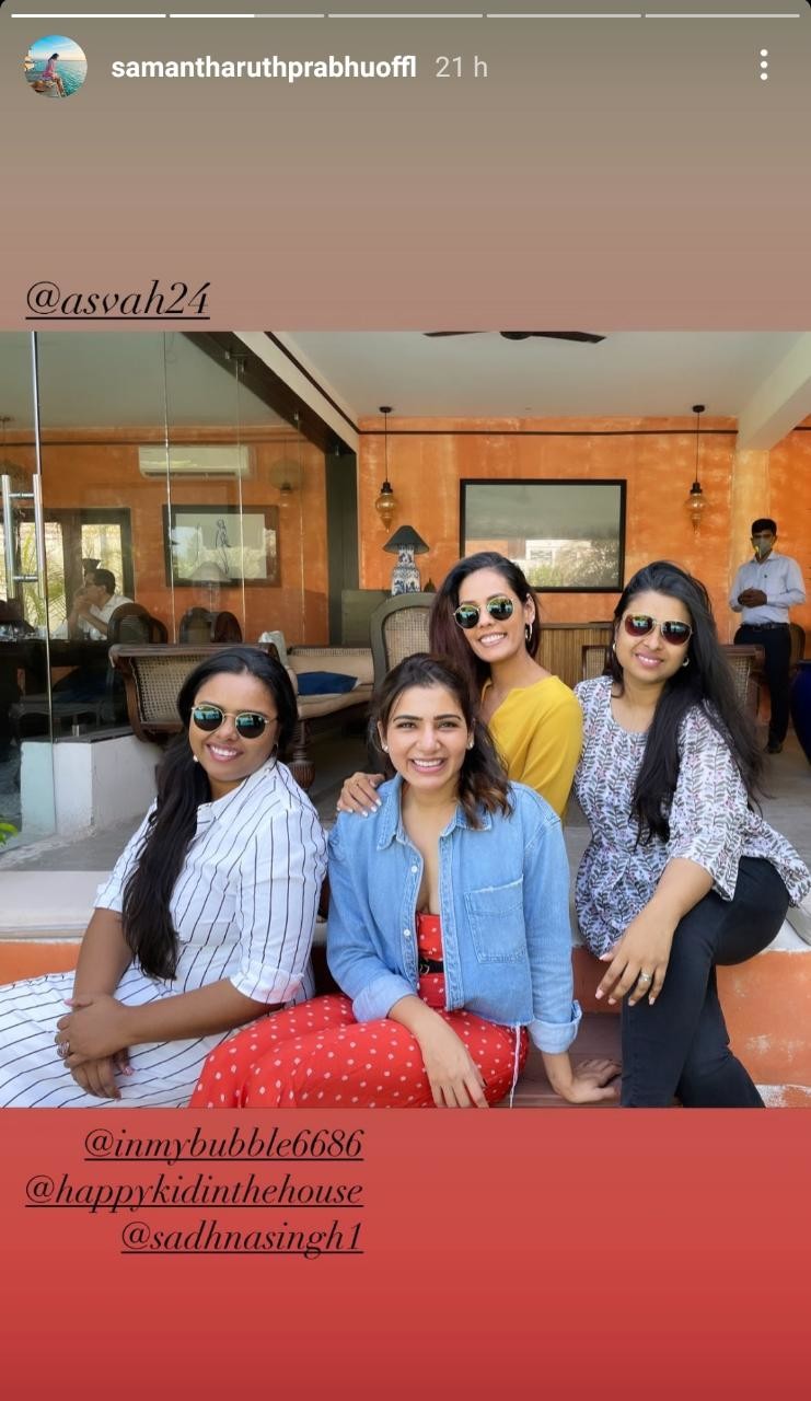 Samantha Akkineni slays Sunday vibes in chic pastel pink blouse