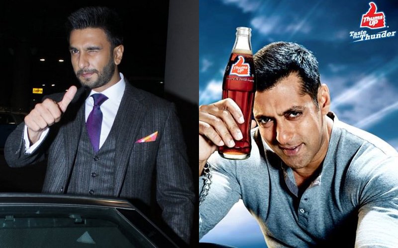 VIDEO: Will Ranveer Singh Drink Away Salman Khan's Thums Up?