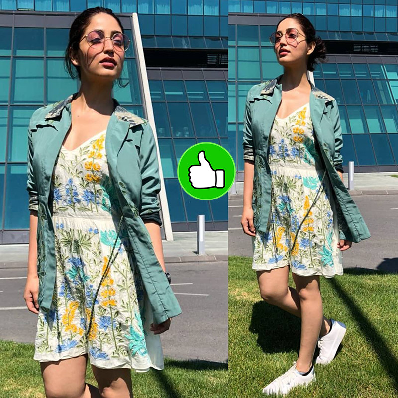 Yami Gautam Poses For The Shutterbugs