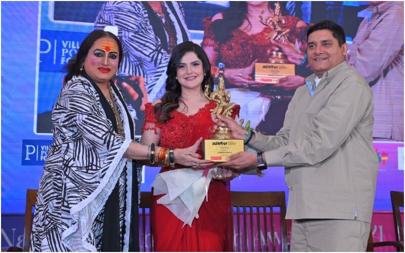 Zareen Khan Makes A Mark With Her Presence At The 3rd National Transgender Awards