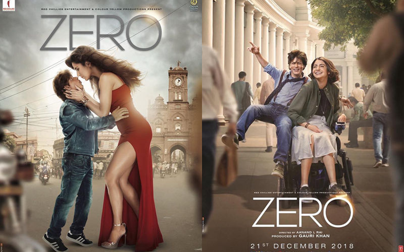 Zero Posters: Shah Rukh Khan, Katrina Kaif And Anushka Sharma's Hatke Love Story