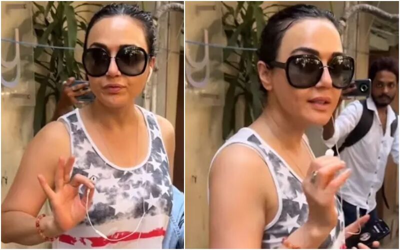 You All Are Scaring Me: Preity Zinta Gets ANGRY And Uncomfortable After Paps Surround Her For Photos - WATCH VIRAL VIDEO