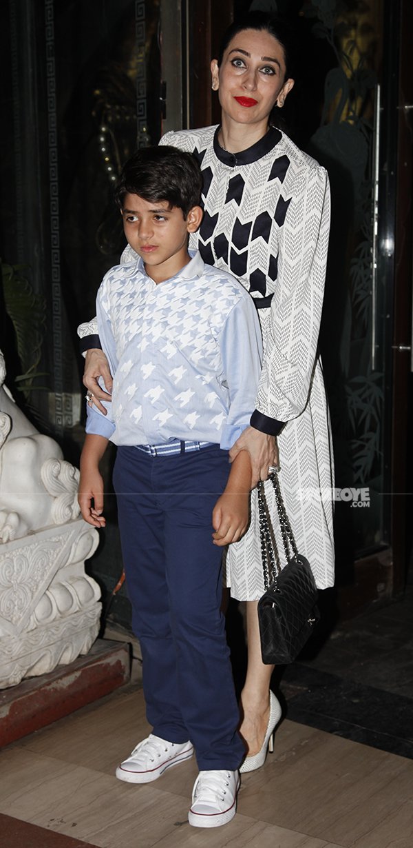 Karishma Kapoor With Her Son