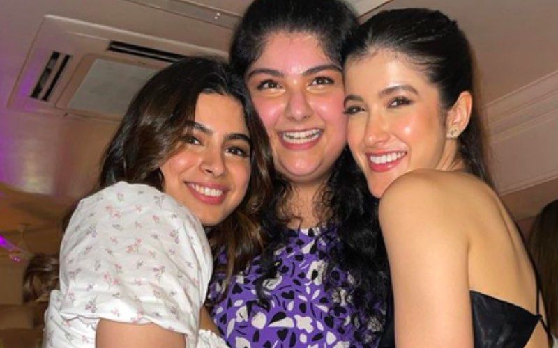 Shanaya Kapoor, Khushi And Anshula’s Stunning Lehengas Scream Attention; Kapoor Sisters Make Baby Shower A Fashionable Event- See Pics