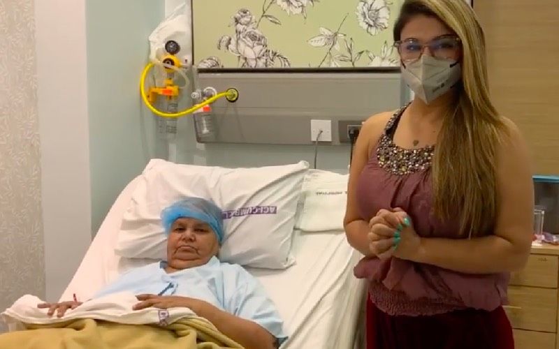 Bigg Boss 14’s Rakhi Sawant Shares Her Mother’s ‘Catwalk’ From The Hospital Post Her Cancer Treatment– VIDEO