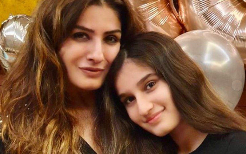 Raveena Tandon Shares Throwback Pics Of Daughter Rasha Thadani On Her 17th Birthday, Fans Call Her 'Spitting Image Of Mom'