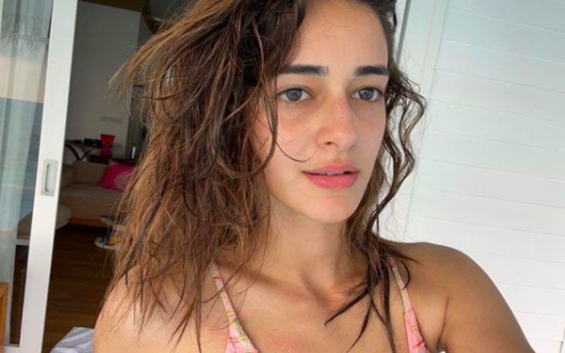 After Her NY Vacay With Ishaan Khatter Ananya Panday Pulls Off A Death-Defying Yoga Pose Along With Sister Rysa Panday