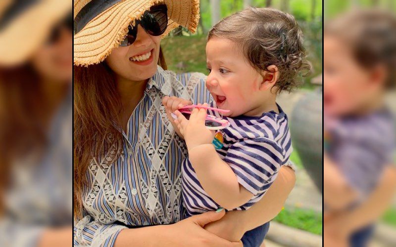 Shahid Kapoor's Wife Mira Rajput Shares A Picture With Adorable Zain Kapoor As She Is In Search Of A Network But Without Losing The 'Connection'