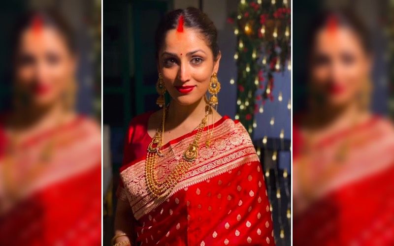Yami Gautam-Aditya Dhar Wedding New UNSEEN Pictures: Actress Looks Breathtaking In Red, Says, 'Rind Posh Maal' As She Radiates Ethereal Glow