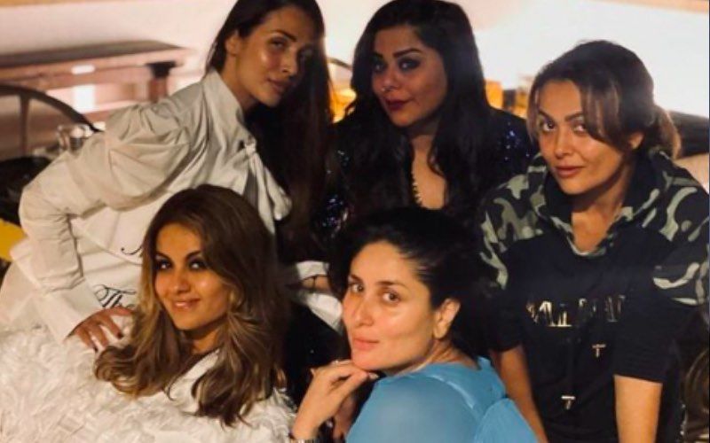 Preggers Kareena Kapoor Khan Reunites With Malaika Arora, Amrita Arora For A Pizza Night; Powerpuff Girls Pose For An Epic Pic