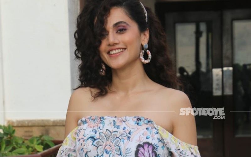 Blurr: Taapsee Pannu Drops A Picturesque View As She Gives A Glimpse Of Herself Blindfolded: ‘She Feels More Than She Sees’