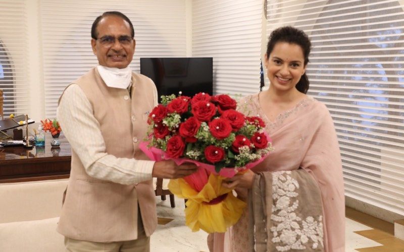 Dhaakad: Kangana Ranaut And Team Meet MP CM Shivraj Singh Chouhan; He Calls The Actress A ‘Brilliant, Talented And Nationalist Artist’