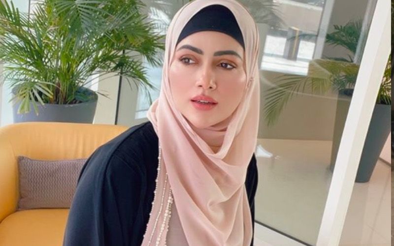 Sana Khan Gives A Subtle But Hard-Hitting Reply To A User Who Mocked Her For Wearing A Hijab