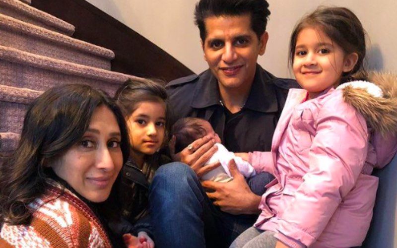 Karanvir Bohra-Teejay Sidhu Are Yet To Finalise A Name For Their Baby Girl But Their Twins Bella And Vienna Already Have A Name