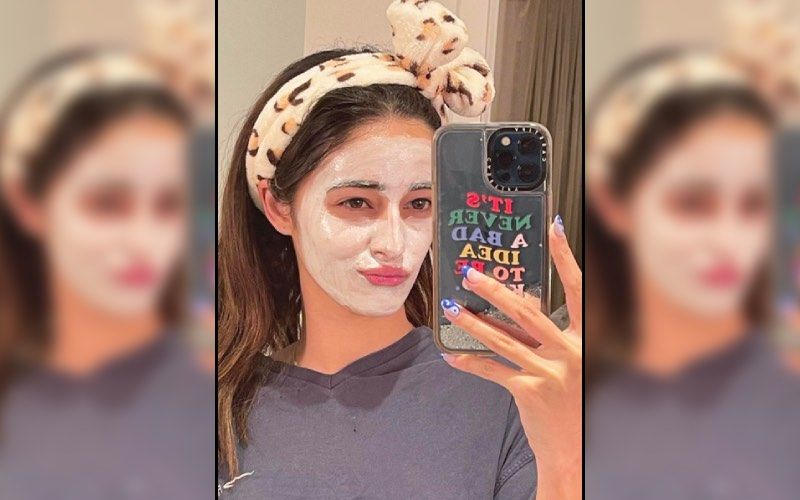 Ananya Panday Pampers Herself As She Takes A Selfie With Face Pack On But Her Big Diamond Rock Is Stealing Our Attention — See Pic