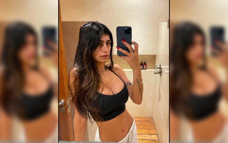 Mia Khalifa Removing The Clothes - Former Porn Star Mia Khalifa Shares A Drool-Worthy Picture Flaunting Her  Puffy Hair And Glowing Skin