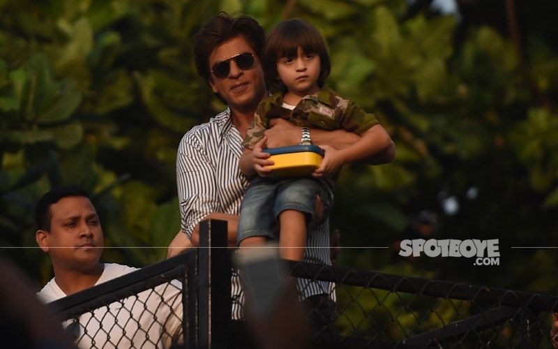 When Shah Rukh Khan And Son Abram Put On Their Masks And Turned Spider-Man; They Truly Seemed ‘Unbeatable’ – Throwback VIDEO