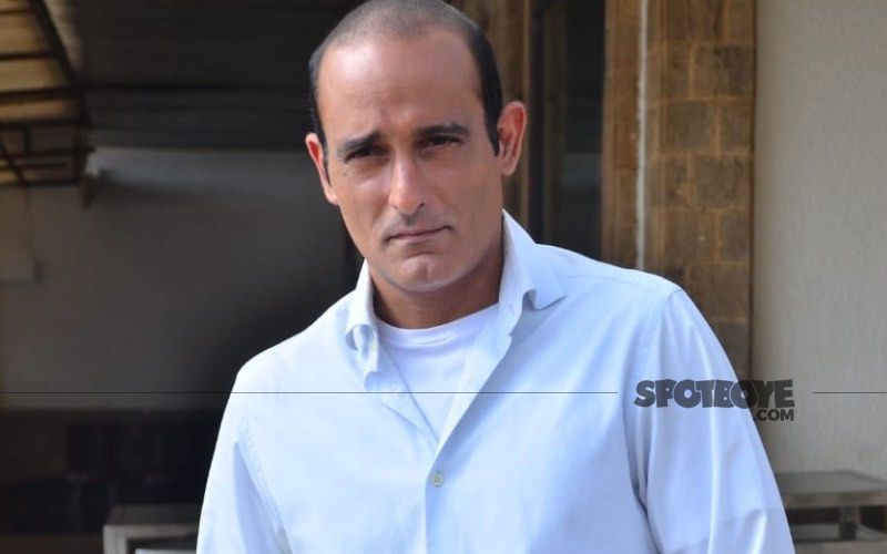 Akshaye Khanna Is Back And He Looks Different As He Poses With Abhilash Chaudhary For Stage Of Siege- Temple Attack