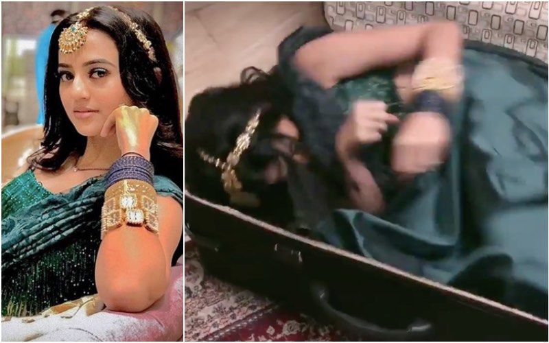 Ishq Mein Marjawan 2: Helly Shah Reacts To Viral Luggage Bag Scene: 'Don’t Know How, But I Fit Into The Suitcase Despite Wearing A Heavy Lehenga'