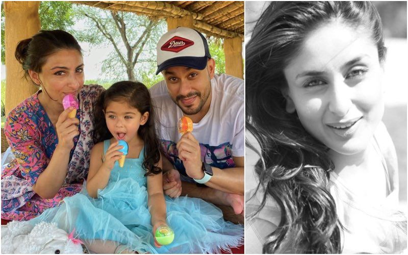 Kareena Kapoor Khan And Soha Ali Khan Share UNSEEN Photos Of Inaaya Kemmu As They Wish The Little Lady