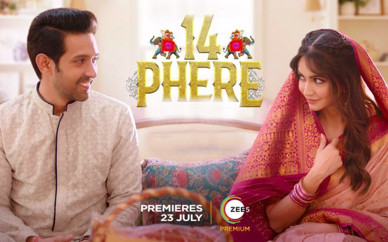 14 Phere First Look Poster: Kriti Kharbanda And Vikrant Massey Pack In Double The Fun And Chaos; Save The Date