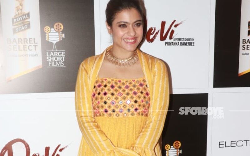 Kajol Requests Paps For Social Distancing As She Arrives For An Event Amid Pandemic