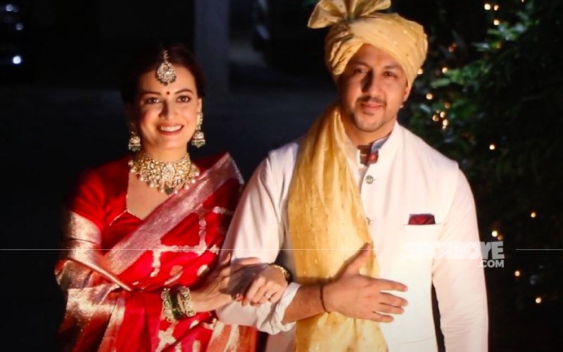 Dia Mirza-Vaibhav Rekhi Wedding: Here’s An INSIDE Video From Their Varmala Ceremony – TAKE A LOOK