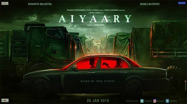 aiyaary poster