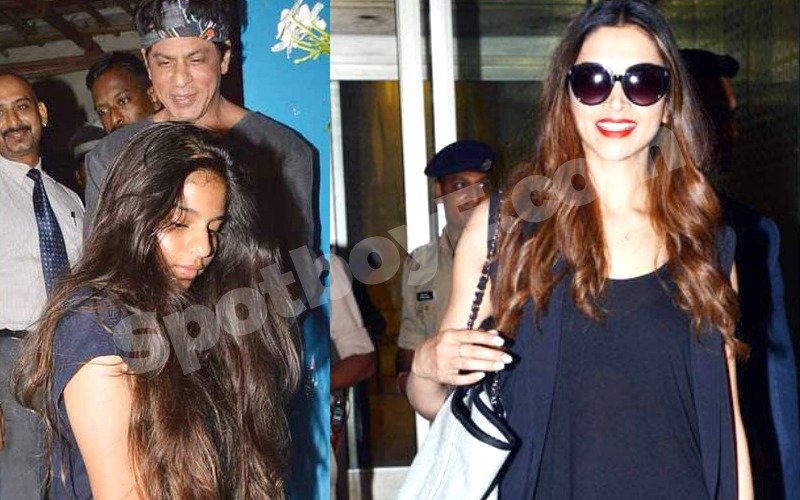 SRK’s night out with his daughter, and super hot Deepika’s airport fashion